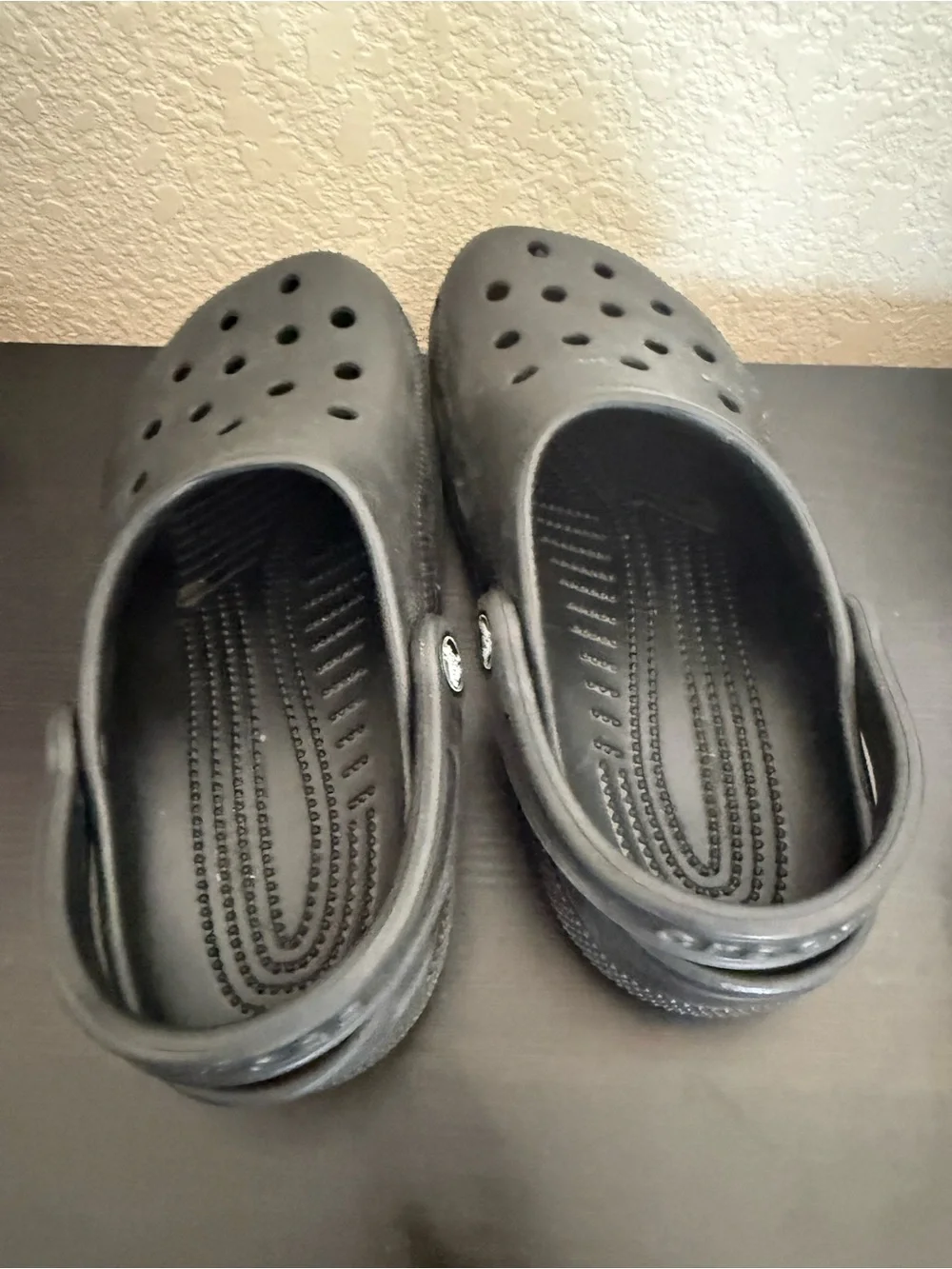 CROCS Kids Classic Black Clogs